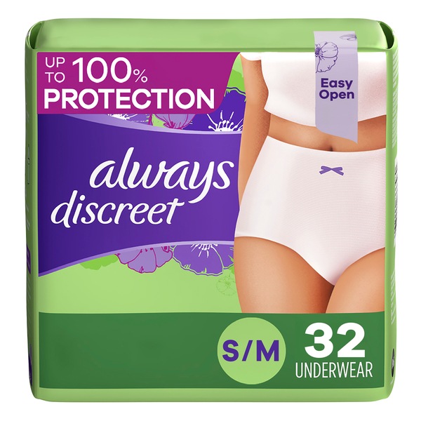 ALWAYS DISCREET MAX S/M 1.7X UNDERWEAR