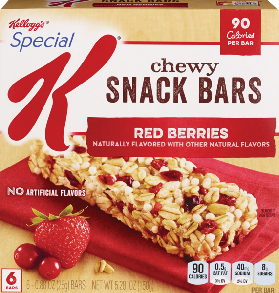 Kellogg's Special K Bars Red Berries