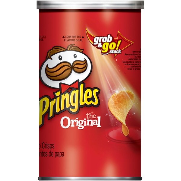 Pringles Sour Cream & Onion Potato Crisps Grab N' Go, 2.3 oz