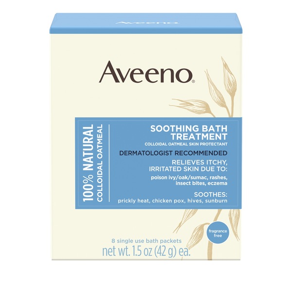 Aveeno Soothing Bath Treatment, 8CT