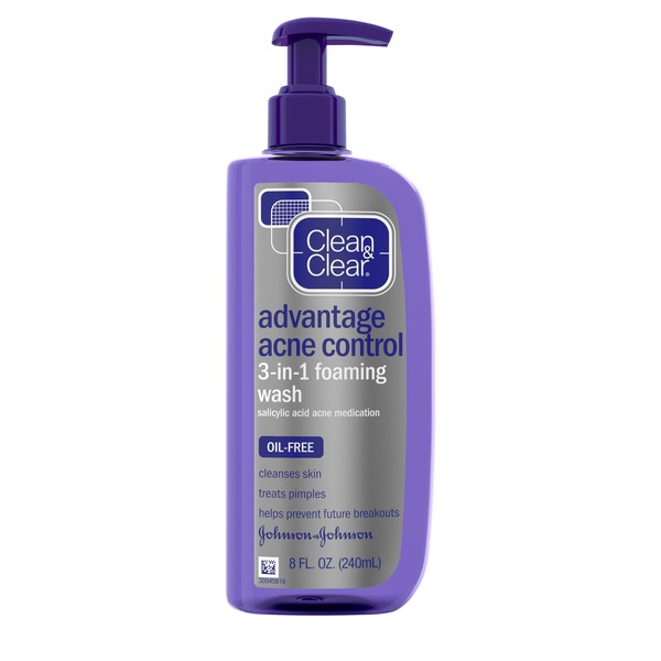 Clean & Clear Advantage 3 in 1 Foaming Wash
