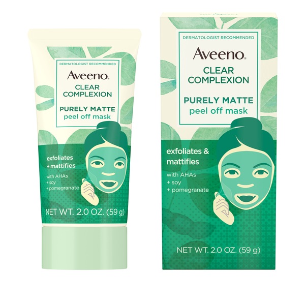 Aveeno Clear Complexion Pure Matte Peel Off Face Mask, 2 OZ