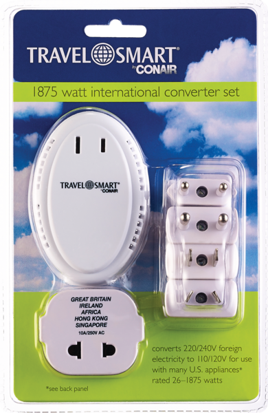 Travel Smart By Conair International Converter Set 