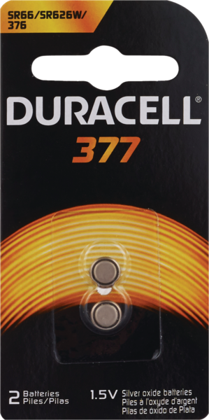 Duracell 376/377 Silver Oxide Batteries