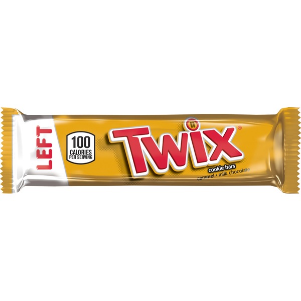 TWIX 100 Calories Caramel Chocolate Cookie Candy Bar, .71 OZ