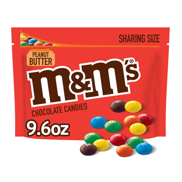 M&M's Peanut Butter Milk Chocolate Sharing Size, 9.6 OZ