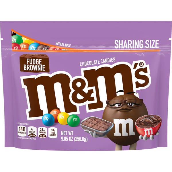M&M'S FUDGE BROWNIE SUP