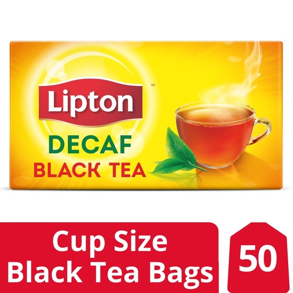 Lipton Black Tea Bags Decaffeinated