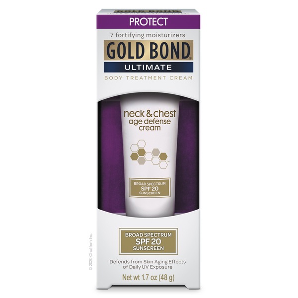 Gold Bond Ultimate Neck & Chest Age Defense SPF 20, 1.7 OZ