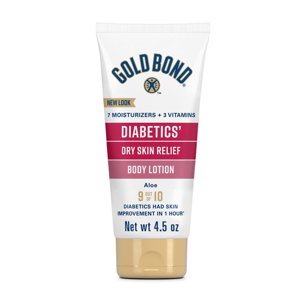 Gold Bond Ultimate Diabetics' Dry Skin Relief Hydrating Lotion, 4.5 OZ