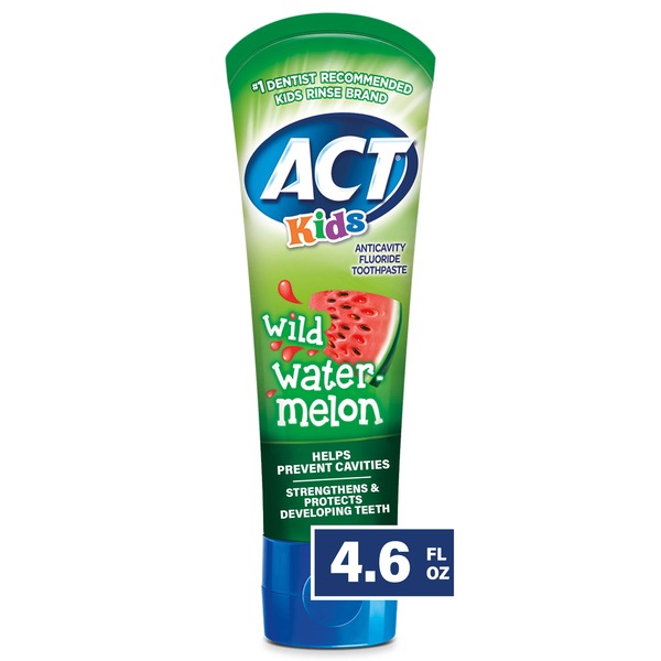 Act Wild Watermelon Toothpaste, 4.6 OZ