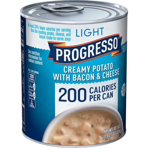 PROGRESSO LIGHT POTATO BACON