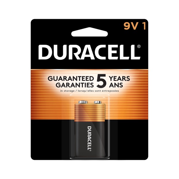 Duracell CopperTop 9V Alkaline Battery