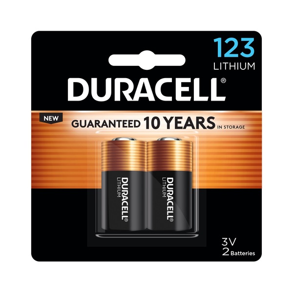 Duracell 123 3V Lithium Batteries