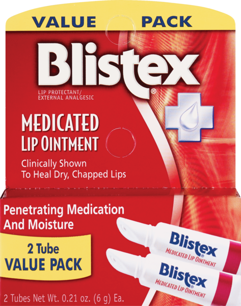 Blistex Medicated Lip Ointment 2 Pack