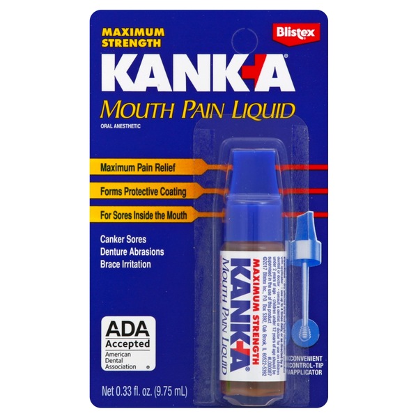 Kanka, Mouth Pain Liquid, Maximum Strength