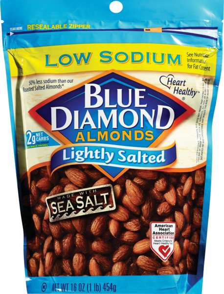 Blue Diamond Almonds, Lightly Salted