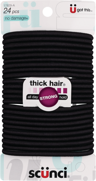 Scunci No Damage Thick Elastics