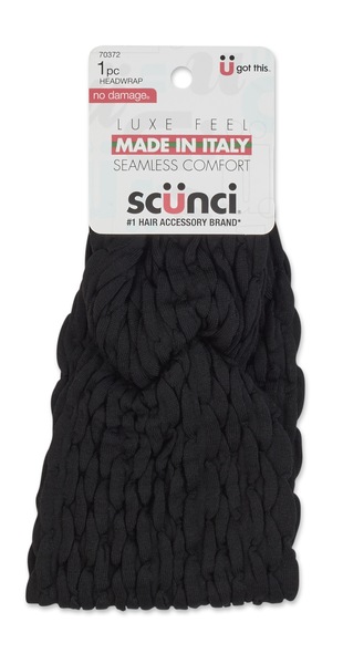 Scunci Headwrap No Damage Luxe Feel Seamless Comfort #70372