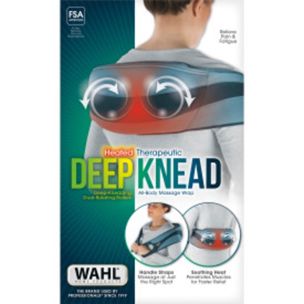 Wahl Heated Therapeutic Deep Knead Massage Wrap 