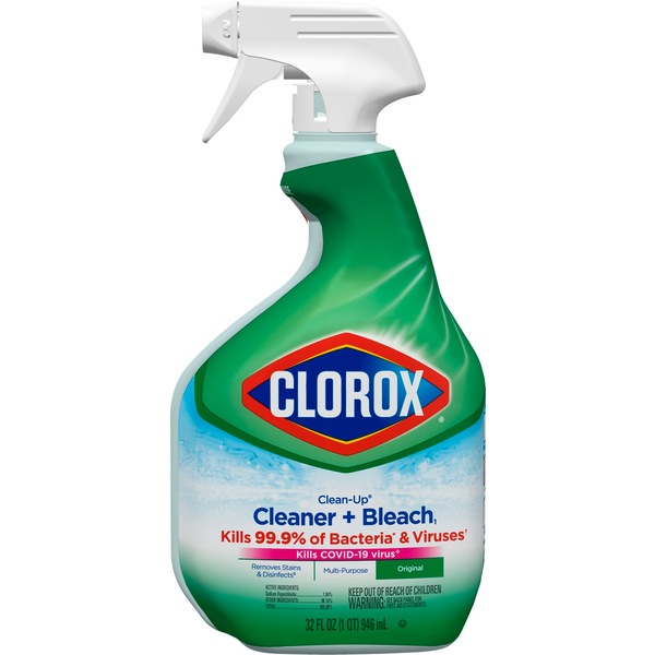 Clorox Clean-Up All Purpose Cleaner with Bleach, Spray Bottle, 32 oz