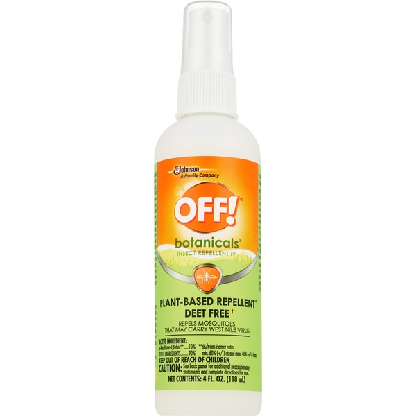 OFF! Botanicals Insect Repellent IV, 4 OZ