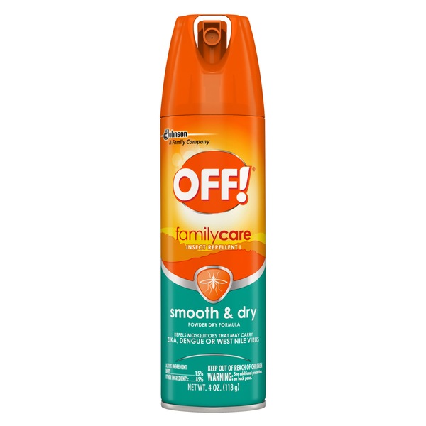 OFF! FamilyCare Insect Repellent I, Smooth & Dry