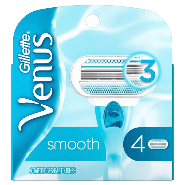 Gillette Venus Cartridges, 4CT