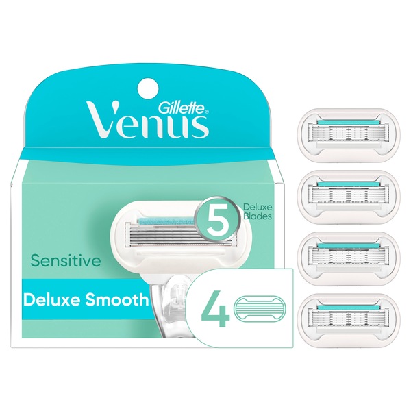 Gillette Venus Extra Smooth Sensitive Women's Blade - 4 Refills