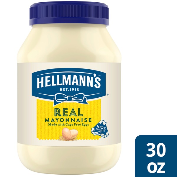 Hellmann's Mayonnaise Real, 30 OZ