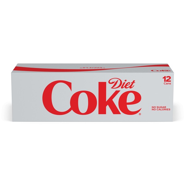 Diet Coke Can 12 OZ, 12CT