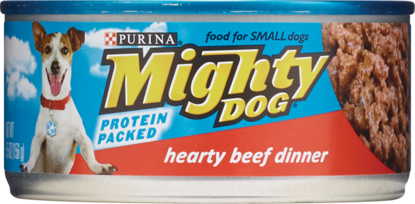 Purina Mighty Dog Hearty Beef Dinner Dog Food