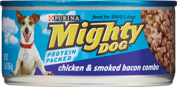 Purina Mighty Dog Chicken & Smoked Bacon Dog Food