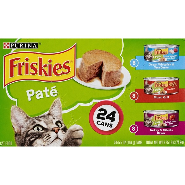 Friskies Classic Pate Variety Pack Cat Food