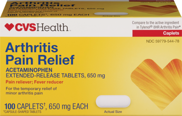 CVS Health Arthritis Pain Relief Caplets, 24 CT