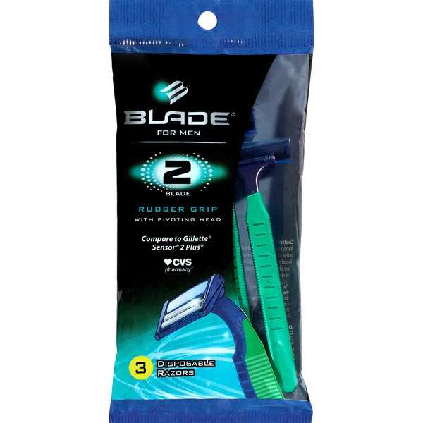 Blade 2 Blade Pivot Disposable Razors for Men