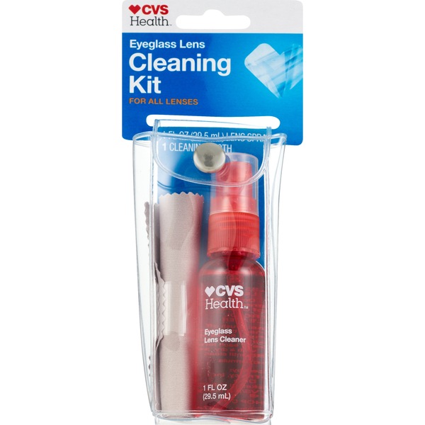 CVS Health Eyeglass Lens Cleaning Kit