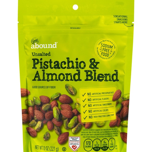 Gold Emblem Abound Unsalted Pistachio & Almond Blend