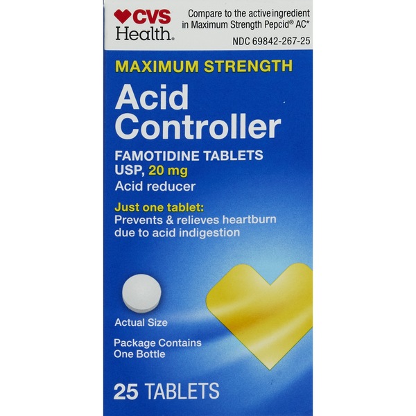 CVS Health Maximum Strength Acid Controller Tablets