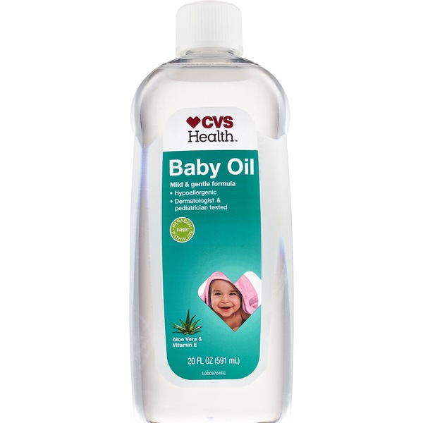 CVS Health Baby Oil With Aloe Vera