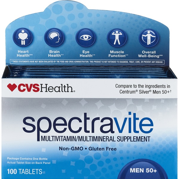 CVS Health Spectravite Ultra Men 50+ Multivitamin Tablets