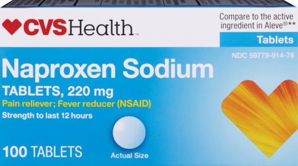 CVS Health Naproxen Sodium Tablets 220 mg, 200 CT