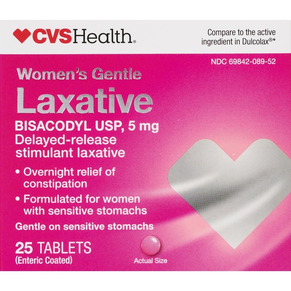 CVS Health Women's Gentle Laxative Enteric Coated Tablets