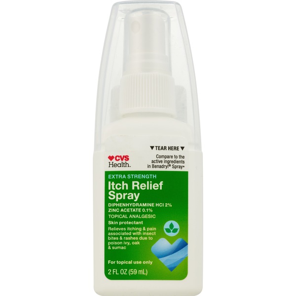 CVS Health Itch Relief Spray Extra Strength, 2 OZ