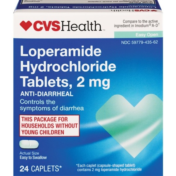 Loperamide Hydrochloride Tablets, 2 mg, Anti-Diarrheal