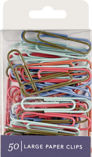 Carolina Pad Large Paper Clips, 50 CT