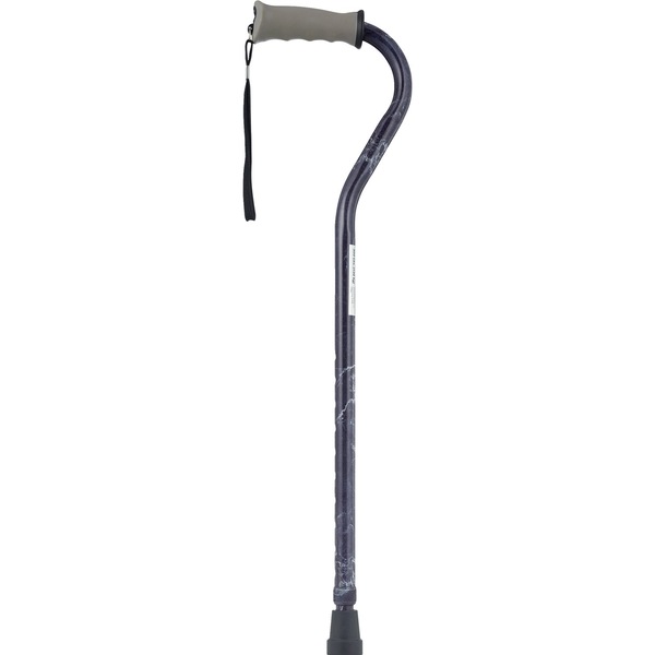 CVS Health T-Handle Wood Grip Cane, Black Marble