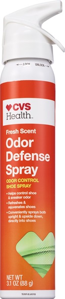 CVS Health Odor Defense Spray Fresh Scent, 3.1 OZ
