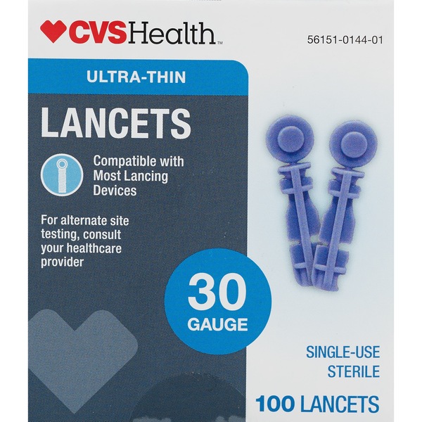 CVS Lancets Ultra Thin Universal 1 Compatibility 30 Gauge