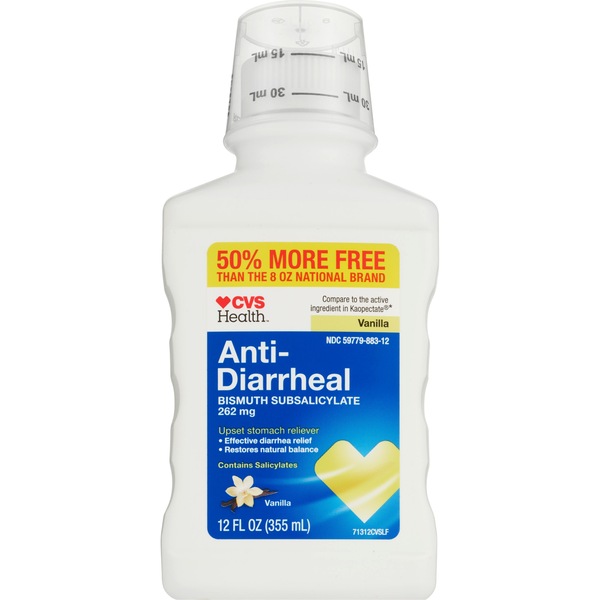 CVS Health Anti-Diarrheal, Vanilla